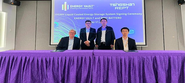 Hohe Anerkennung bei internationalen Partnern! Energy Vault und Ruipu Lanjun haben einen Liefervertrag für flüssigkeitsgekühlte Energiespeicherbatterien mit 10 GWh unterzeichnet